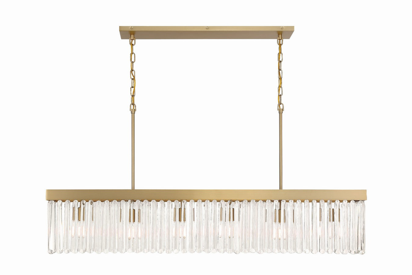 Emory 6-Light Chandelier in Modern Gold by Crystorama - MPN EMO-5407-MG