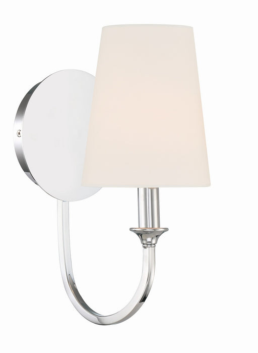 Payton 1-Light Wall Mount in Polished Chrome by Crystorama - MPN PAY-921-CH