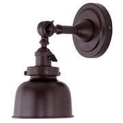 Midtown 1-Light Swivel Murphy Wall Sconce in Oil Rubbed Bronze