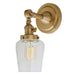 Midtown 1-Light Swivel Taytum Wall Sconce  in Satin Brass