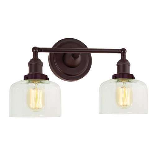 Midtown 2-Light Swivel Wrenley Wall Sconce in Oil Rubbed Bronze