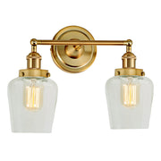Midtown 2-Light Swivel Taytum Wall Sconce in Satin Brass