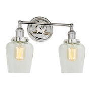 Midtown 2-Light Swivel Taytum Wall Sconce in Polished Nickel