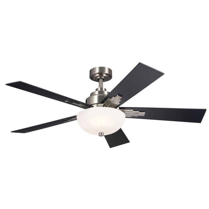Vinea 52``Ceiling Fan in Brushed Stainless Steel