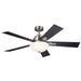 Vinea 52``Ceiling Fan in Brushed Stainless Steel