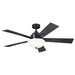 Vinea 52``Ceiling Fan in Satin Black