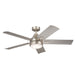 Tide 52``Ceiling Fan in Brushed Nickel