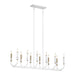 Armand 12 Light Chandelier in White