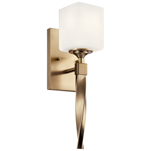 Marette One Light Wall Sconce in Champagne Bronze