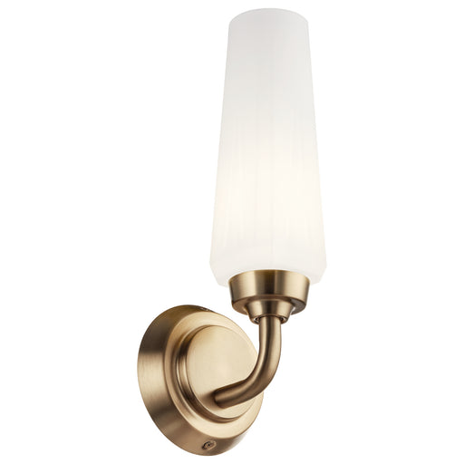 Truby One Light Wall Sconce in Champagne Bronze
