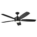 Tranquil 56``Ceiling Fan in Satin Black