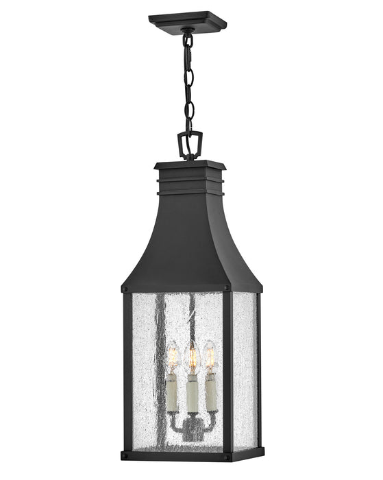 Beacon Hill LED Hanging Lantern in Museum Black