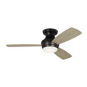Ikon Hugger LED 44" Ceiling Fan in Aged Pewter