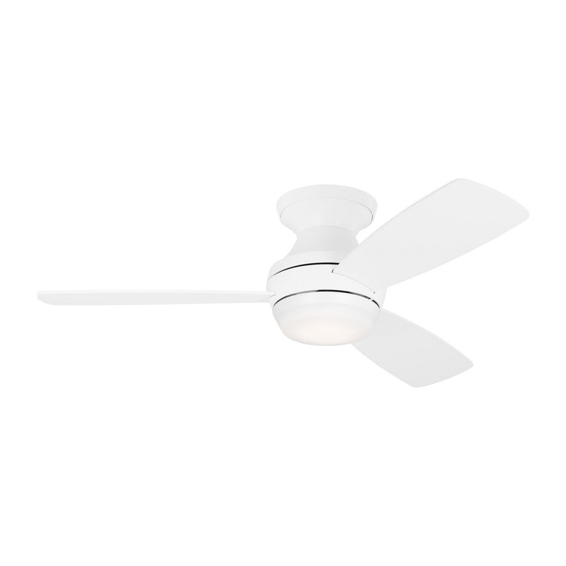 Ikon Hugger LED 44" Ceiling Fan in Matte White