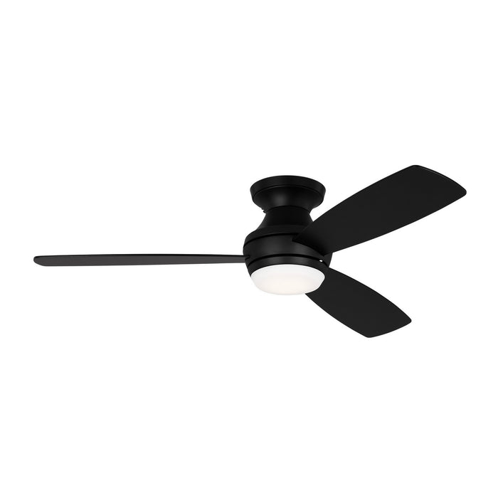 Ikon Hugger LED 52" Ceiling Fan in Midnight Black
