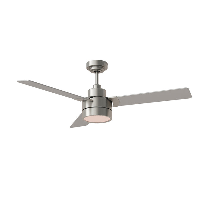 Jovie LED 52" Ceiling Fan in Brushed Steel