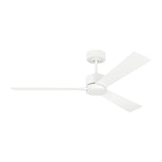 Rozzen 52" Ceiling Fan in Matte White