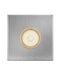 Dot Square LED Button Light in Stainless Steel