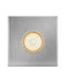 Dot Square LED Button Light in Stainless Steel