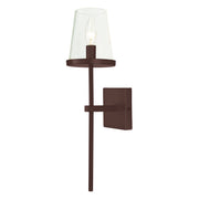 Soren Tall 1-Light Sconce in Oil Rubbed Bronze