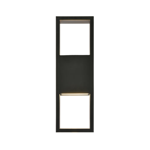 Reflection Point LED Outdoor Wall Sconce in Matte Black