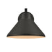 Thane One Light Outdoor Wall Sconce in Textured Black