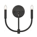 Continuance Two Light Wall Sconce in Charcoal