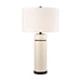 Emerson One Light Table Lamp in White Glazed