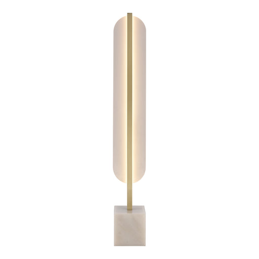 Blade LED Floor Lamp in White
