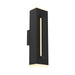 LED Wall Sconce in Black