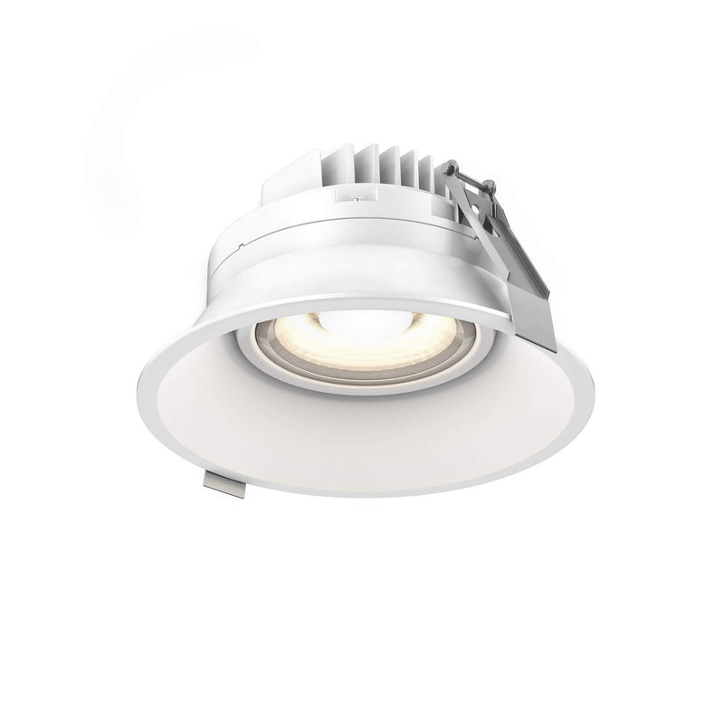 Regressed Gimbal Down Light in White