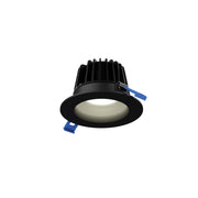 Regressed Gimbal Down Light in Black