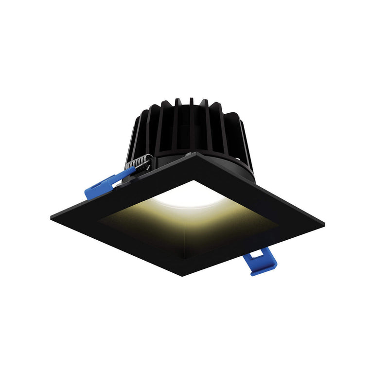 Regressed Gimbal Down Light in Black