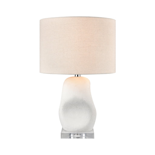 Colby One Light Table Lamp in Dry White