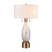 Carling Two Light Table Lamp in White
