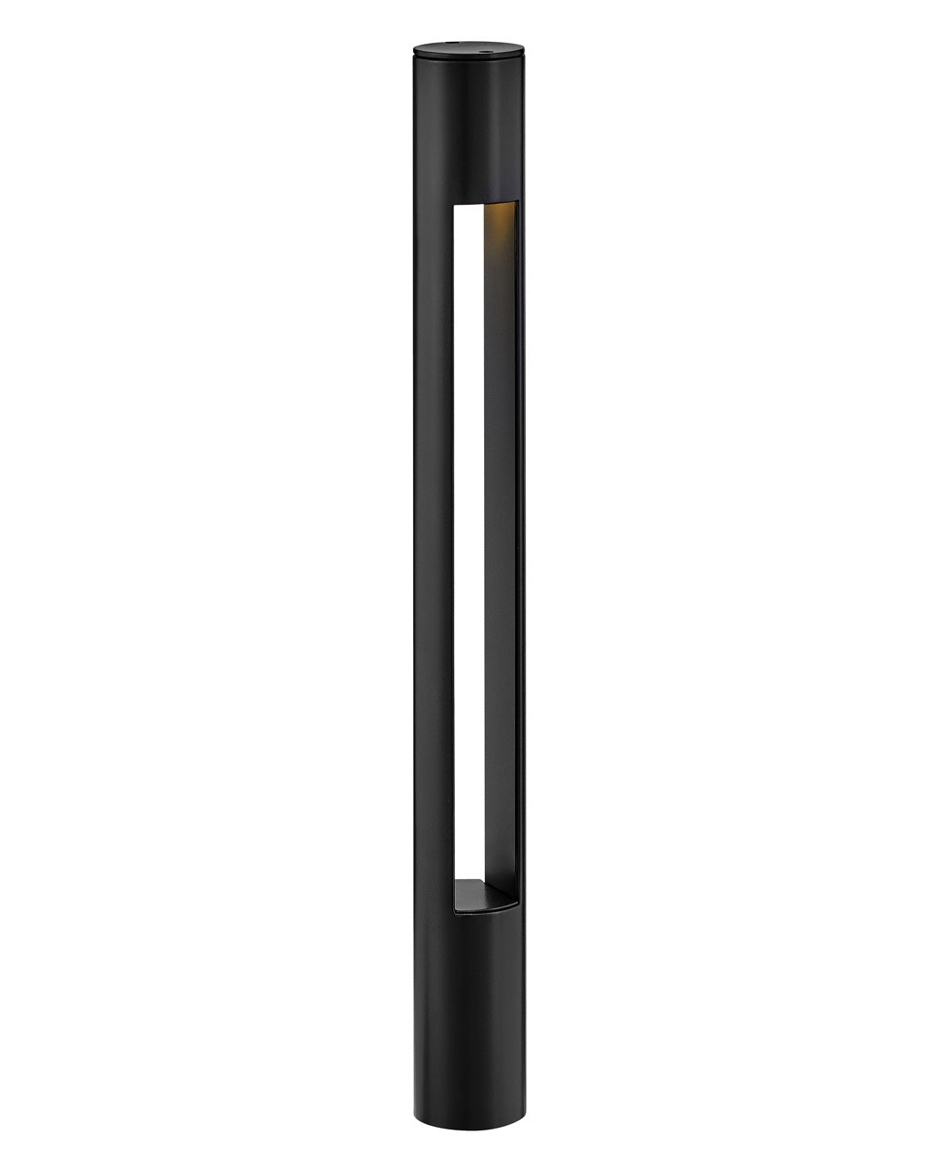 Atlantis Bollard LED Bollard in Satin Black