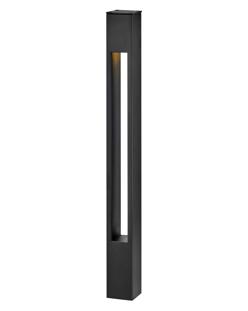 Atlantis Bollard LED Bollard in Satin Black