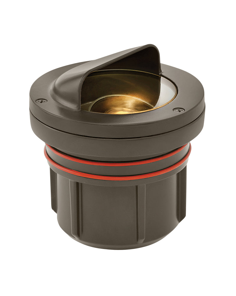 Variable Output Led 30K Shielded Well Light LED Well Light in Bronze