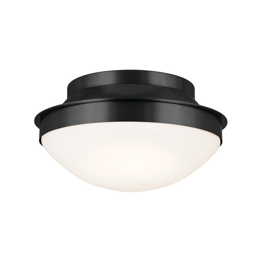 Bretta Two Light Flush Mount in Black
