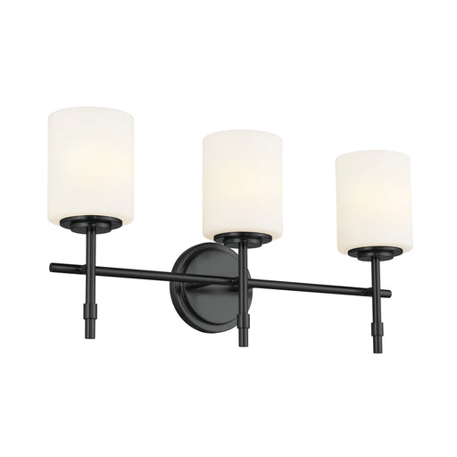 Ali Three Light Bath in Black