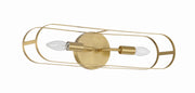 Mindful Two Light Vanity in Satin Brass