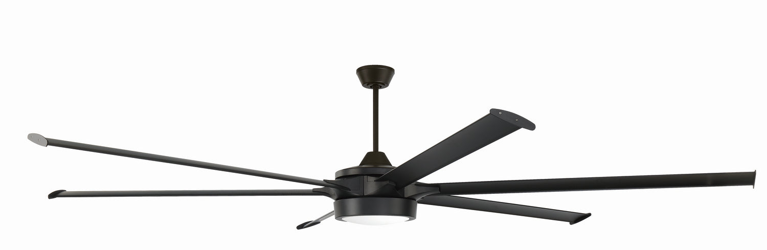 Prost 102" Ceiling Fan in Flat Black