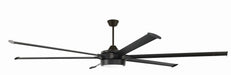 Prost 102" Ceiling Fan in Flat Black