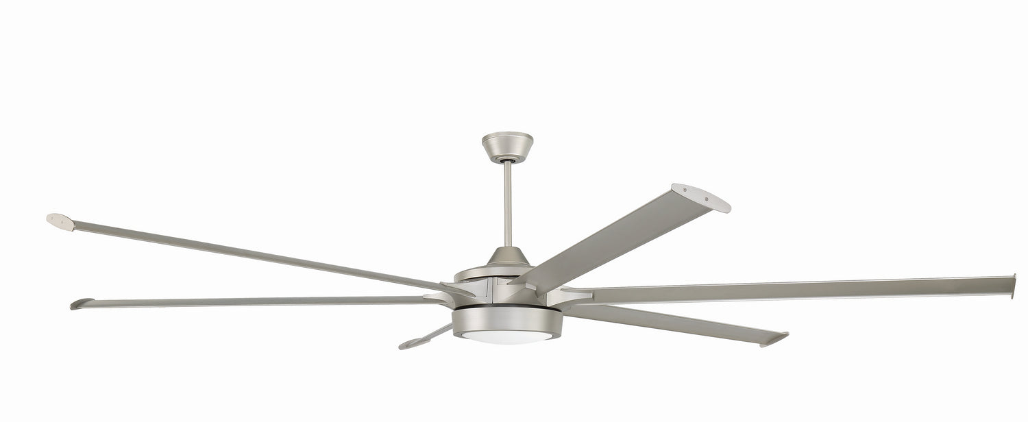 Prost 102" Ceiling Fan in Painted Nickel