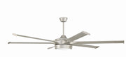 Prost 78" Ceiling Fan in Painted Nickel