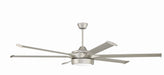 Prost 78" Ceiling Fan in Painted Nickel
