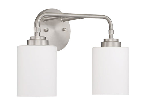 Stowe Two Light Vanity in Brushed Polished Nickel