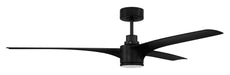 Phoebe 60" Ceiling Fan in Flat Black