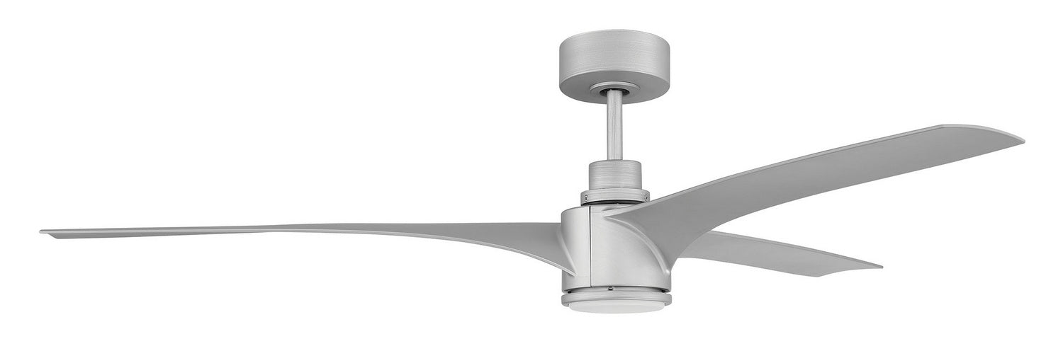 Phoebe 60" Ceiling Fan in Painted Nickel