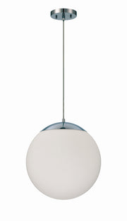 Gaze One Light Pendant in Chrome